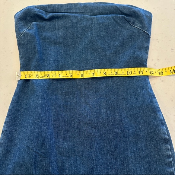 Zara Denim Maxi Dress NWT Size XS - Picture 8 of 8